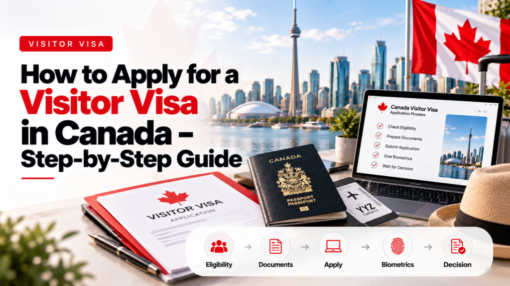 How to Apply for a Visitor Visa in Canada – Step-by-Step Guide for 2025