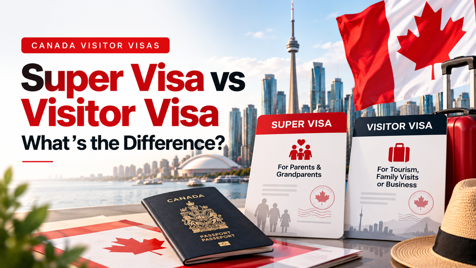 Super Visa vs Visitor Visa What's the Difference?
