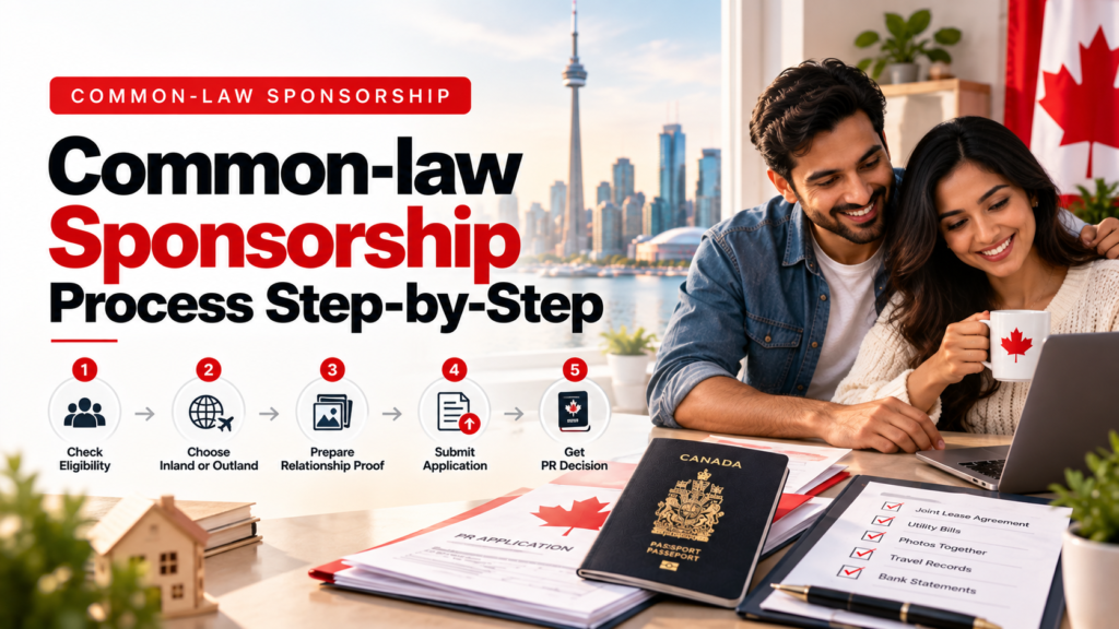 Common-law sponsorship Process Step-by-Step